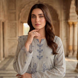 Mah-Noor By MahPosh Premium Doria Lawn Embroidered 3PC D-25
