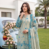 Noor-e-Nazar by MahPosh Print Embroidered Lawn 3PC D-29