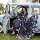 Noor-e-Nazar by MahPosh Print Embroidered Lawn 3PC D-33