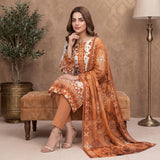 Orang Premium Printed Lawn 3 Piece – D05 Vol-16