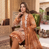 Orang Premium Printed Lawn 3 Piece – D05 Vol-16