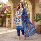 Orang Premium Printed Lawn 3 Piece – D05 Vol-16