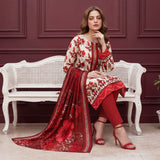Orang Premium Printed Lawn 3 Piece – D05 Vol-16