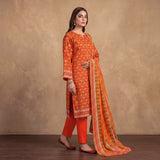 Edenrobe by MahPosh Luxury Printed Lawn 3PC D-29