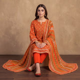 Edenrobe by MahPosh Luxury Printed Lawn 3PC D-29
