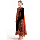 MahPosh Classic Lawn Embroidered 3PC Suit D-1005