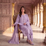 Mah-Noor By MahPosh Premium Doria Lawn Embroidered 3PC D-26
